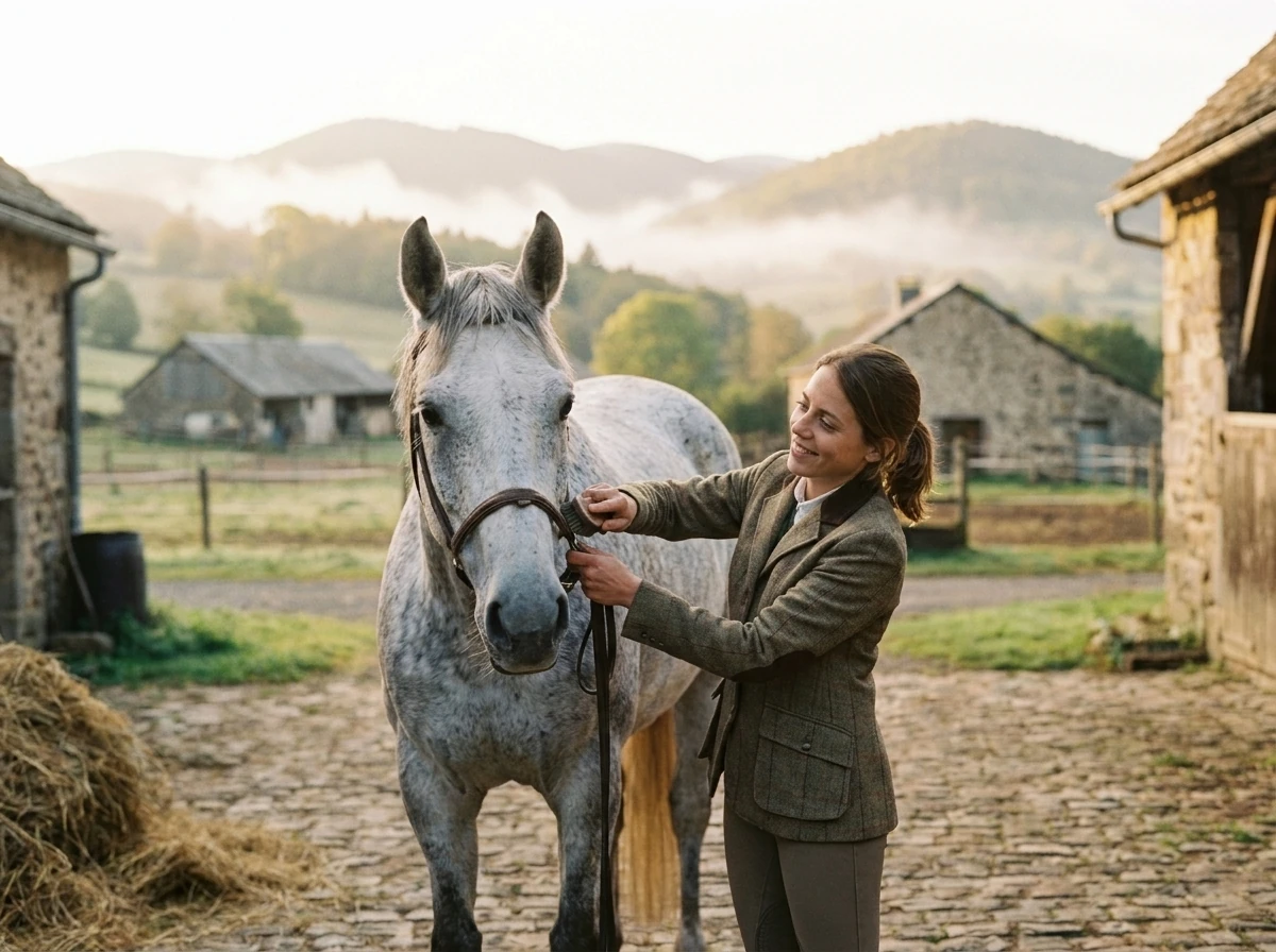 Moniteur·rice diplômé·e au Les Poneys Bleus, centre équestre à Saint-Angel